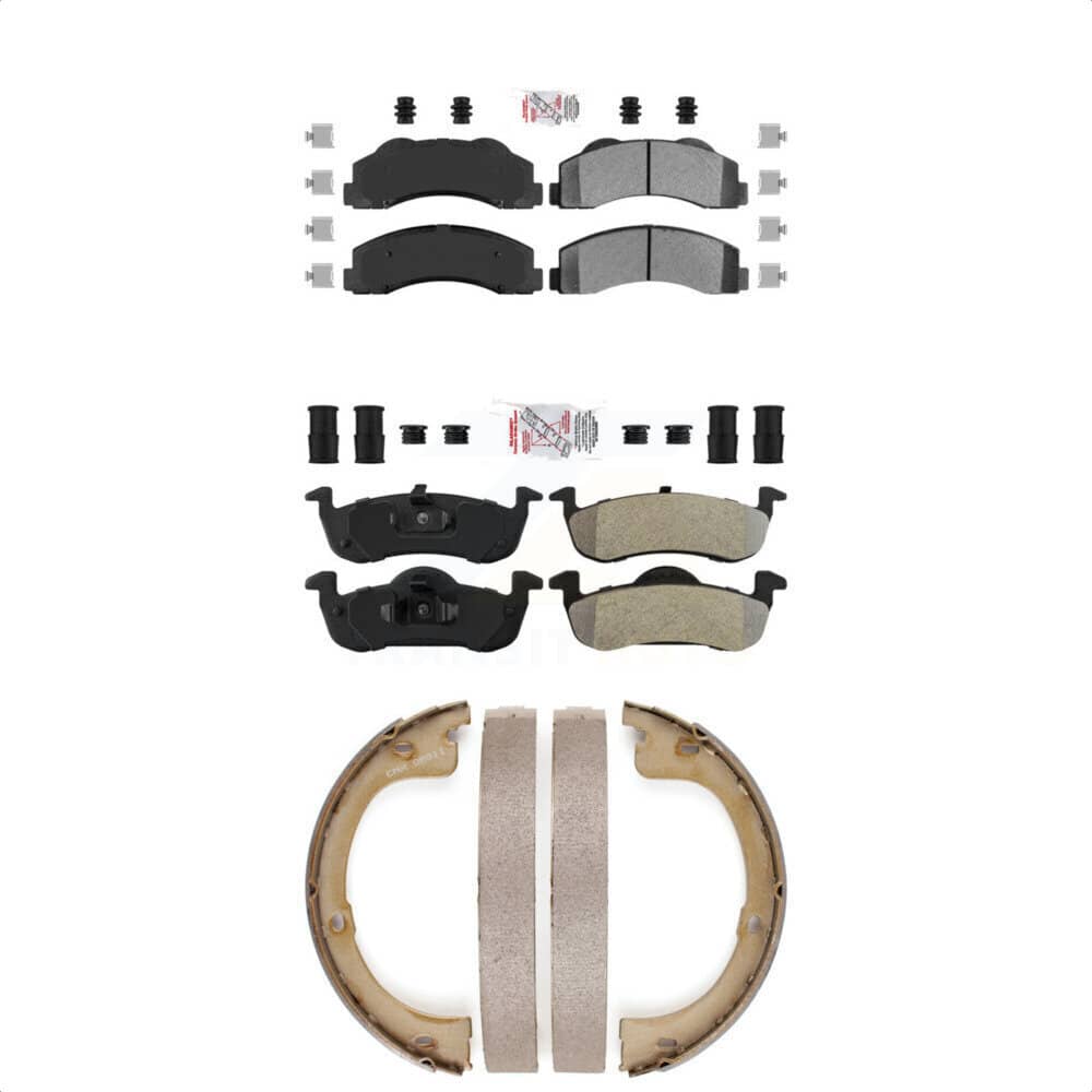 Transit Auto - KNN-100930 - Front and Rear Disc Brake Pad Kits