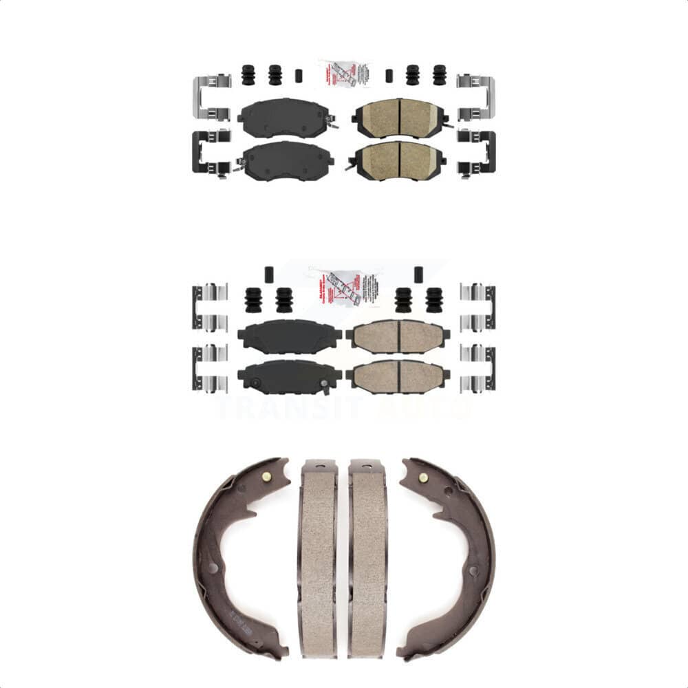 Transit Auto - KNN-101012 - Front and Rear Disc Brake Pad Kits