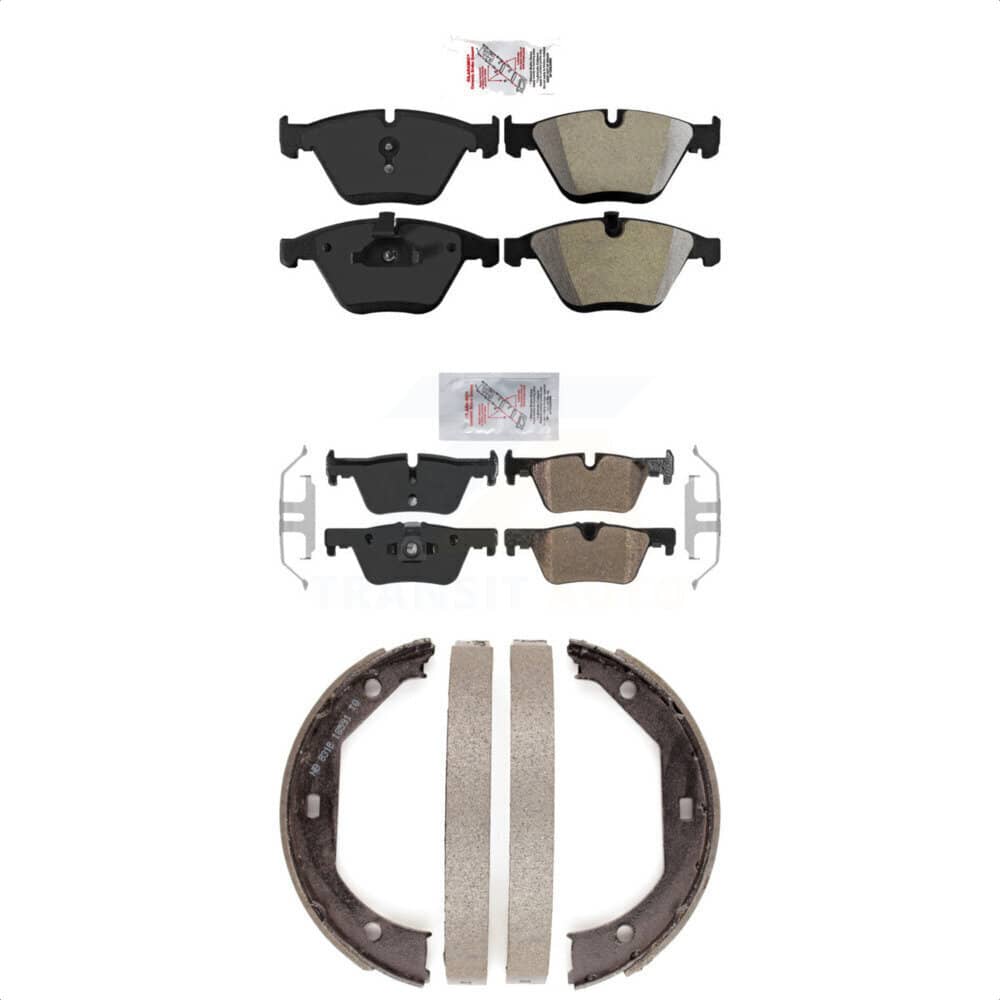 Transit Auto - KNN-101025 - Front and Rear Disc Brake Pad Kits