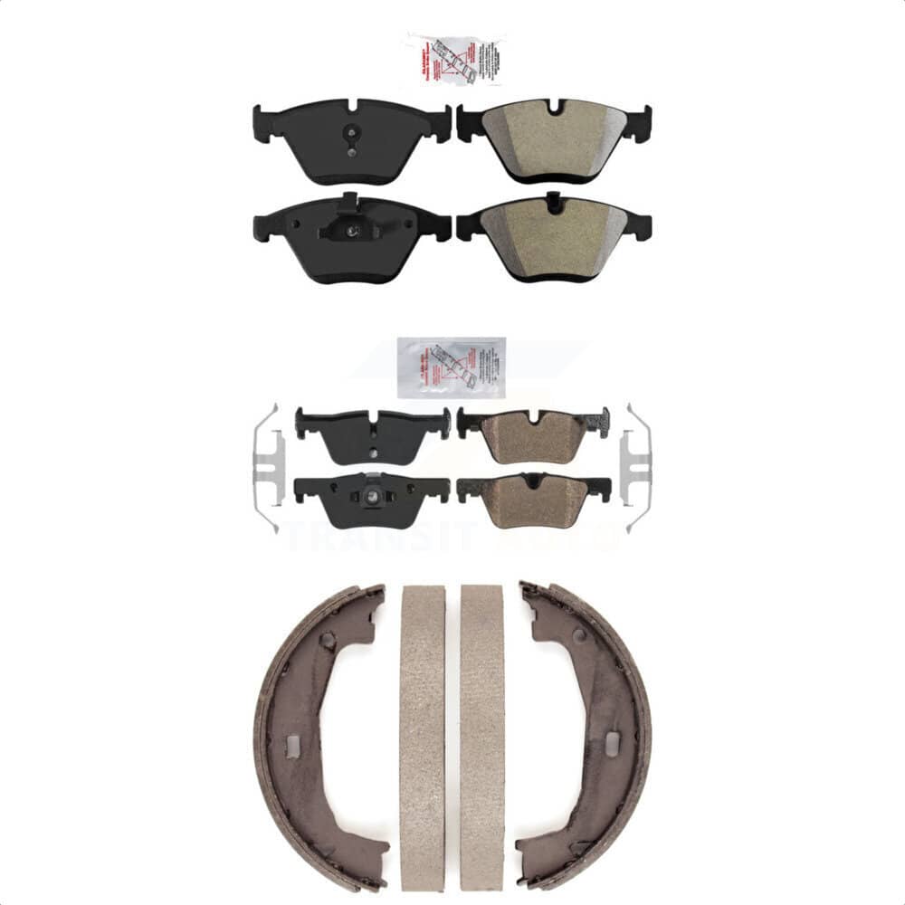 Transit Auto - KNN-101028 - Front and Rear Disc Brake Pad Kits