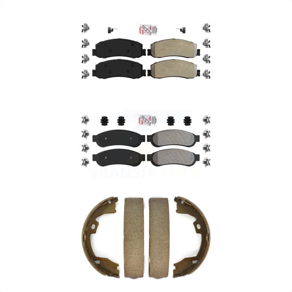 Transit Auto - KNN-101047 - Front and Rear Disc Brake Pad Kits