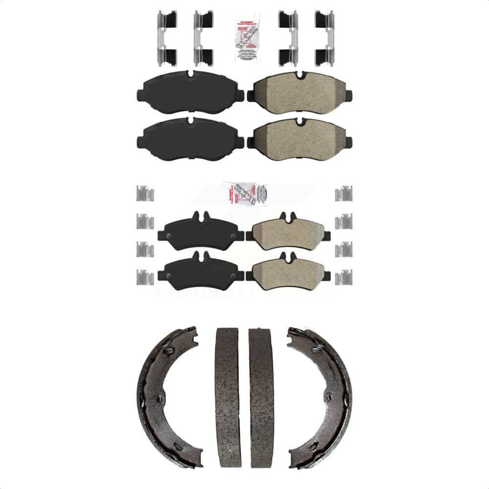 Transit Auto - KNN-101096 - Front and Rear Disc Brake Pad Kits