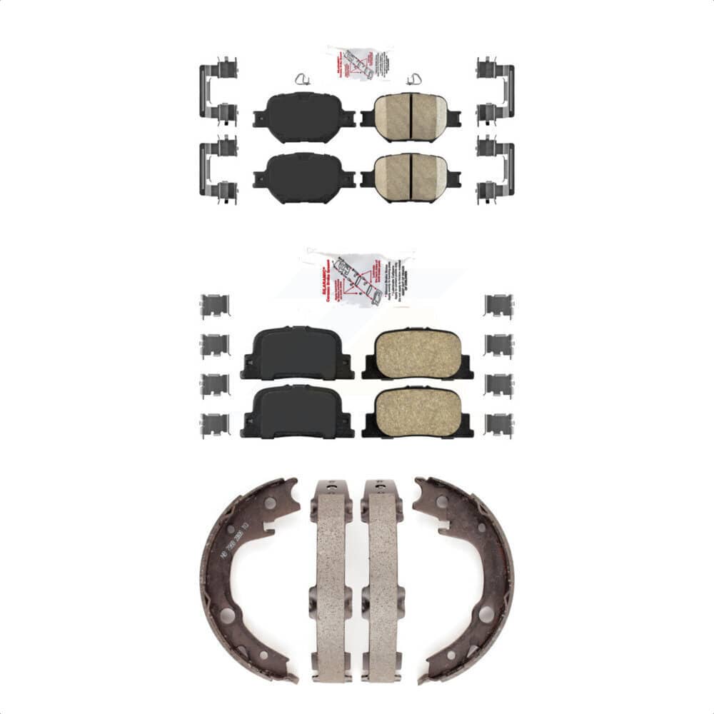 Transit Auto - KNN-101100 - Front and Rear Disc Brake Pad Kits