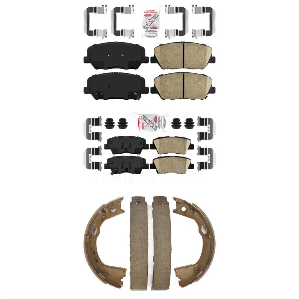 Transit Auto - KNN-101118 - Front and Rear Disc Brake Pad Kits