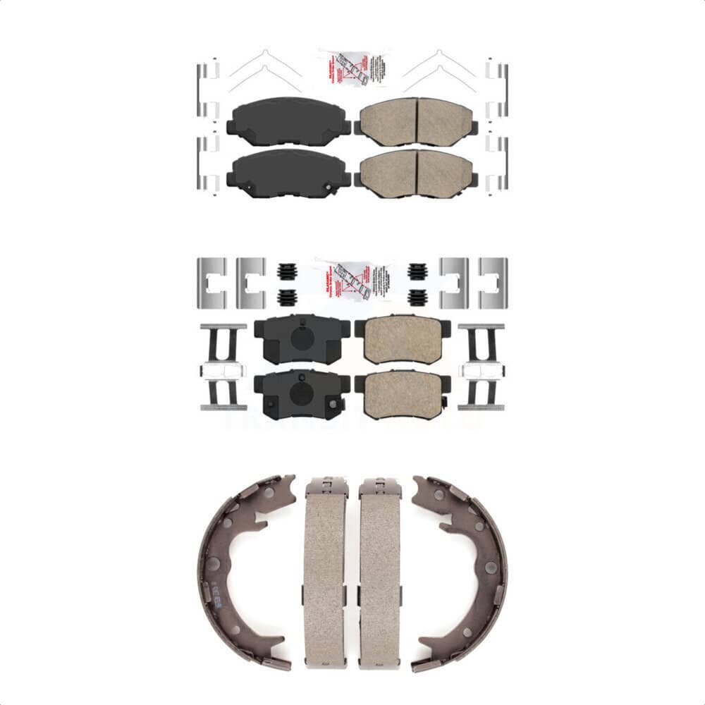 Transit Auto - KNN-101145 - Front and Rear Disc Brake Pad Kits
