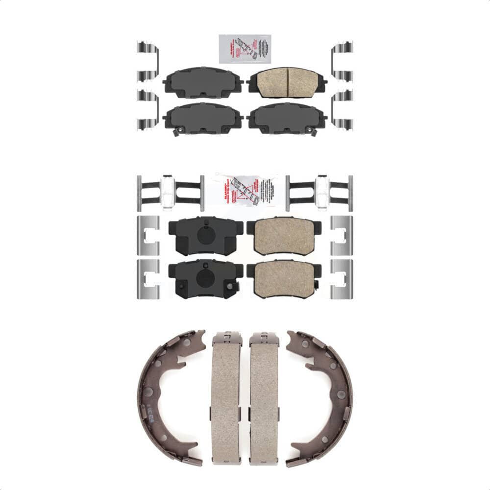 Transit Auto - KNN-101150 - Front and Rear Disc Brake Pad Kits
