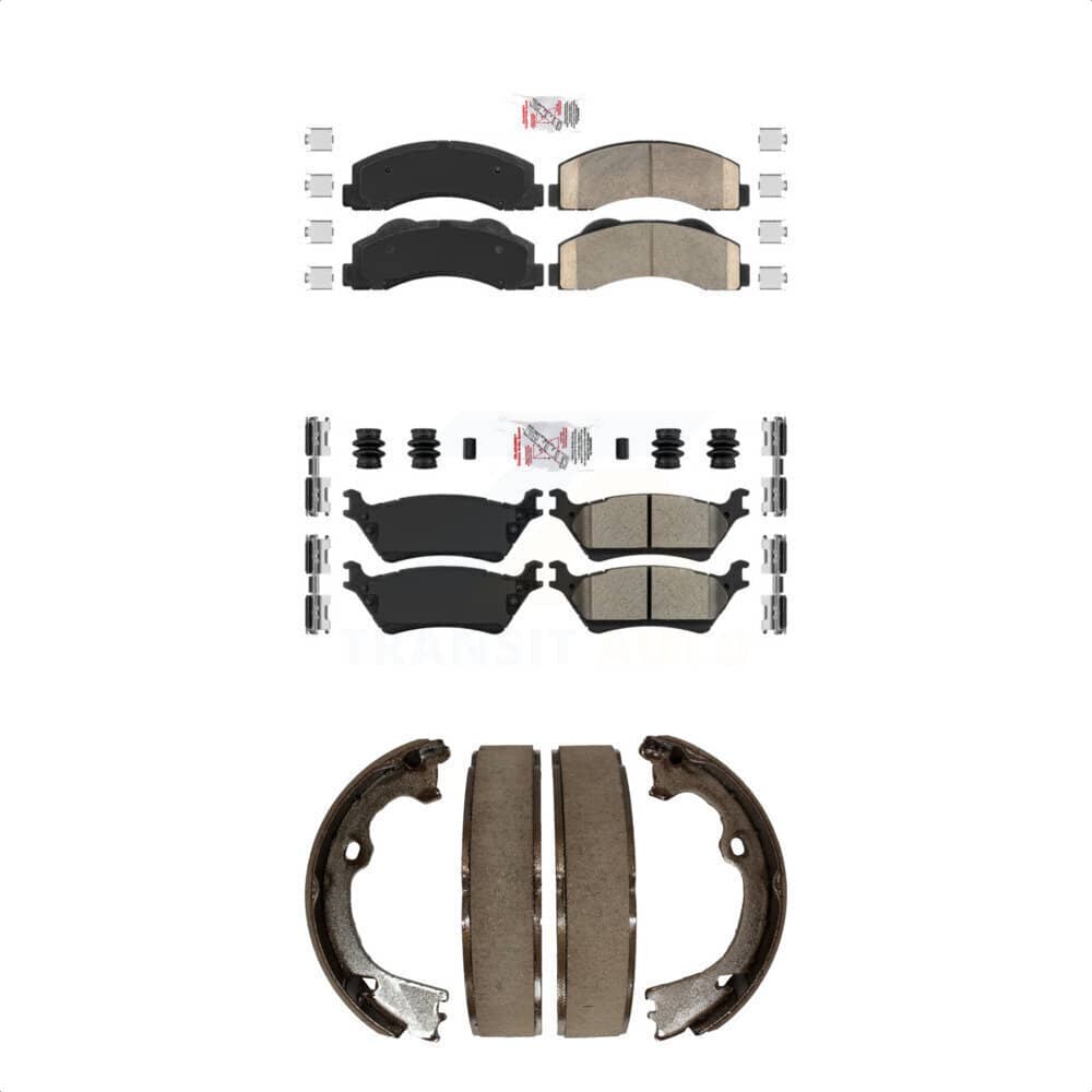Transit Auto - KNN-101169 - Front and Rear Disc Brake Pad Kits