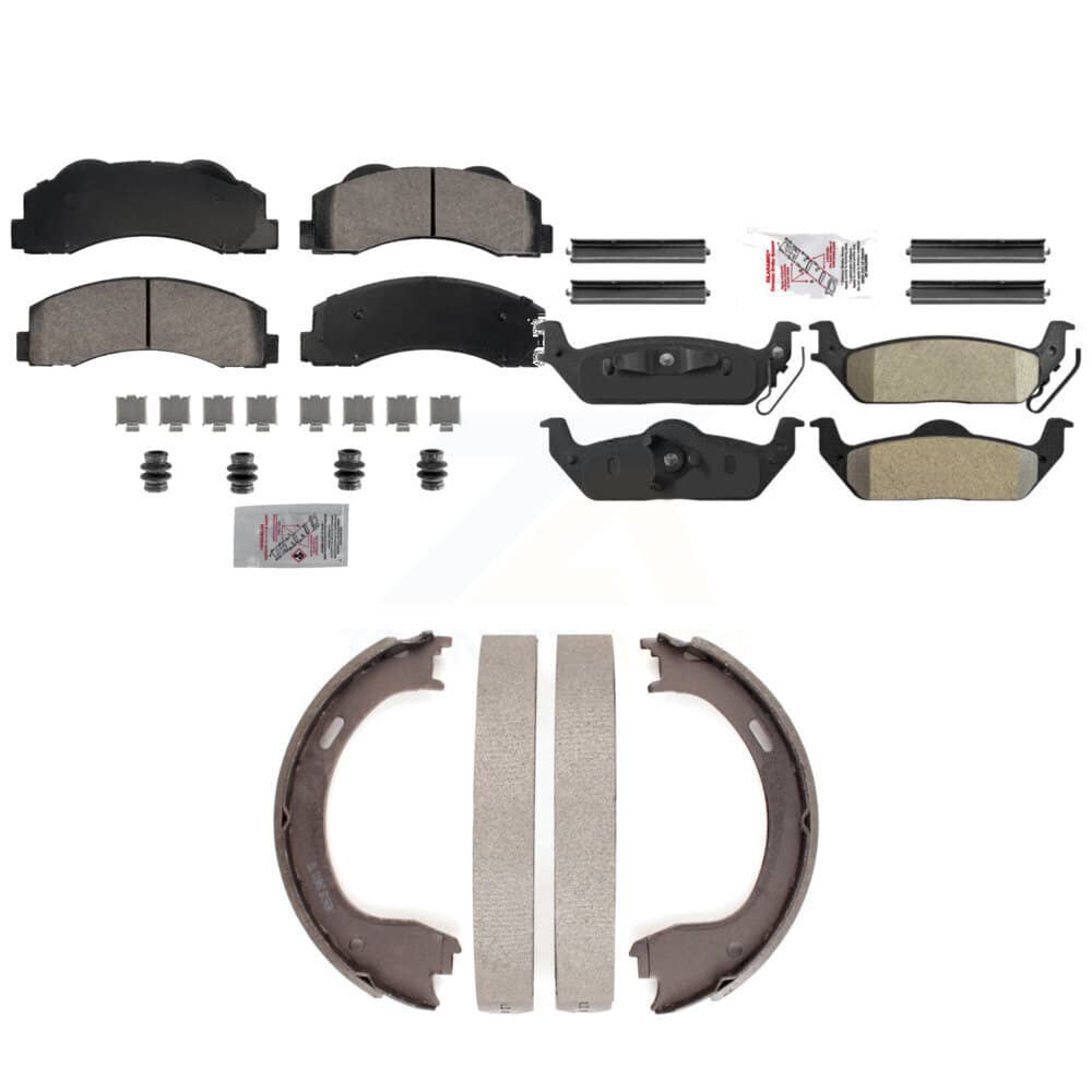 Transit Auto - KNN-101248 - Front and Rear Disc Brake Pad Kits