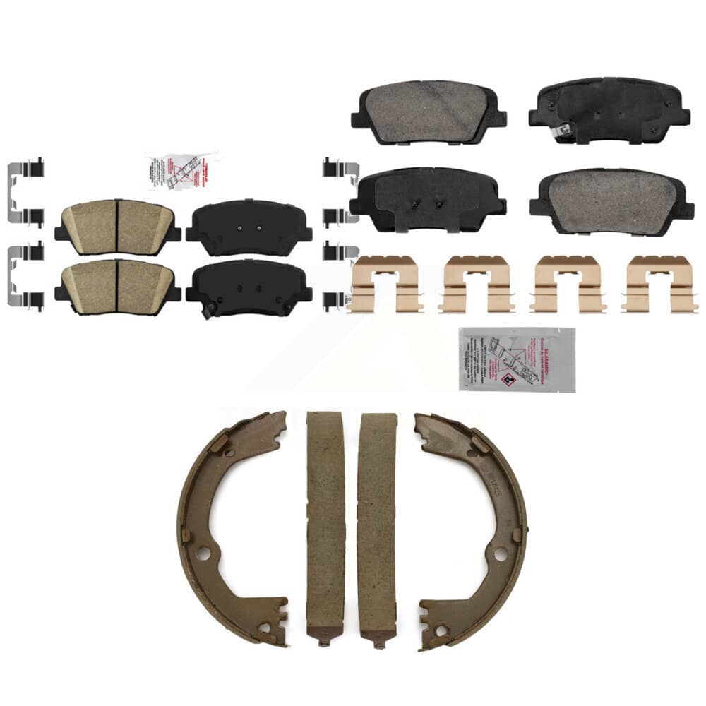 Transit Auto - KNN-101252 - Front and Rear Disc Brake Pad Kits