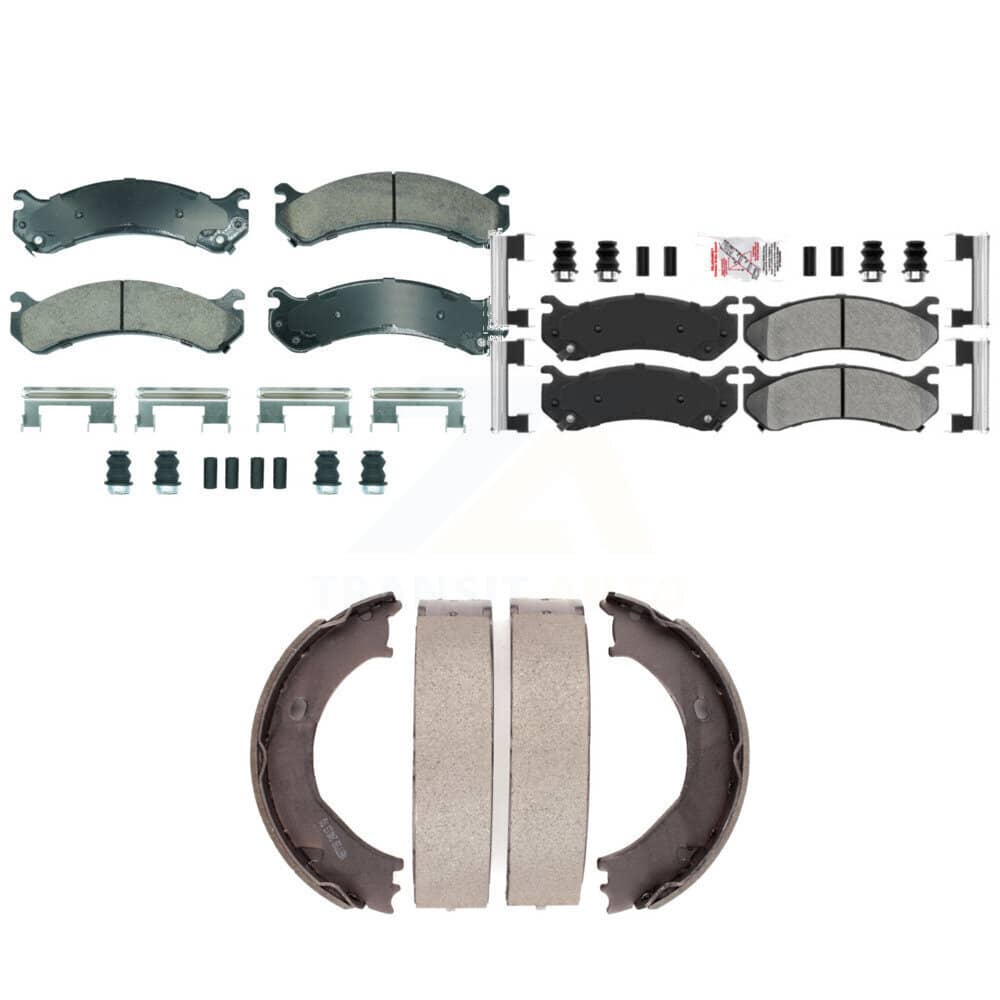 Transit Auto - KNN-101255 - Front and Rear Disc Brake Pad Kits