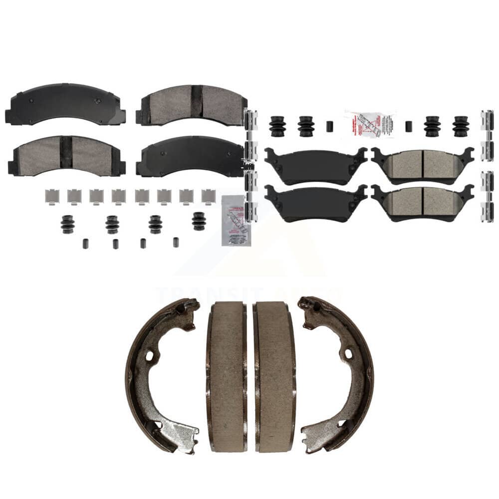 Transit Auto - KNN-101271 - Front and Rear Disc Brake Pad Kits