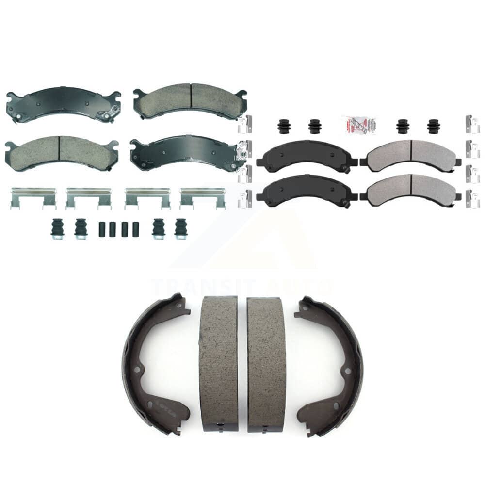 Transit Auto - KNN-101285 - Front and Rear Disc Brake Pad Kits