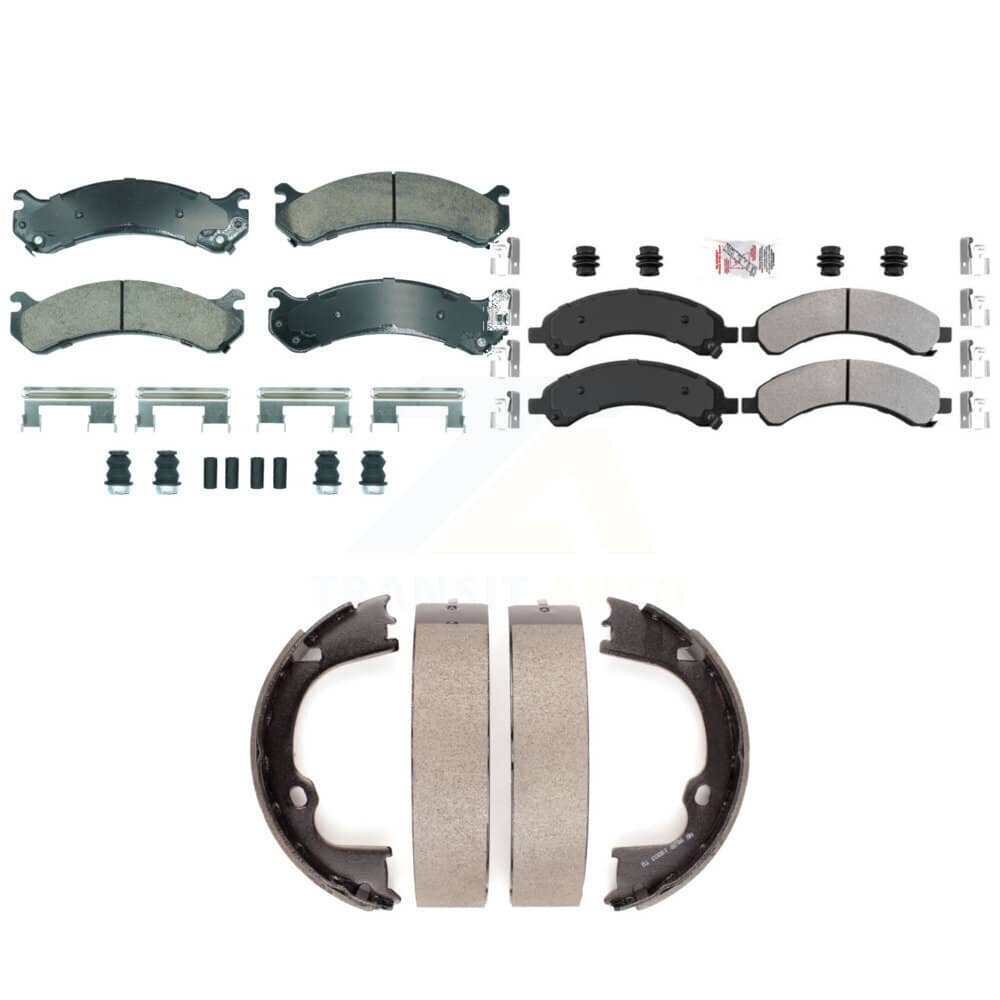 Transit Auto - KNN-101288 - Front and Rear Disc Brake Pad Kits