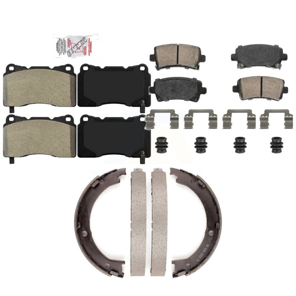 Transit Auto - KNN-101291 - Front and Rear Disc Brake Pad Kits