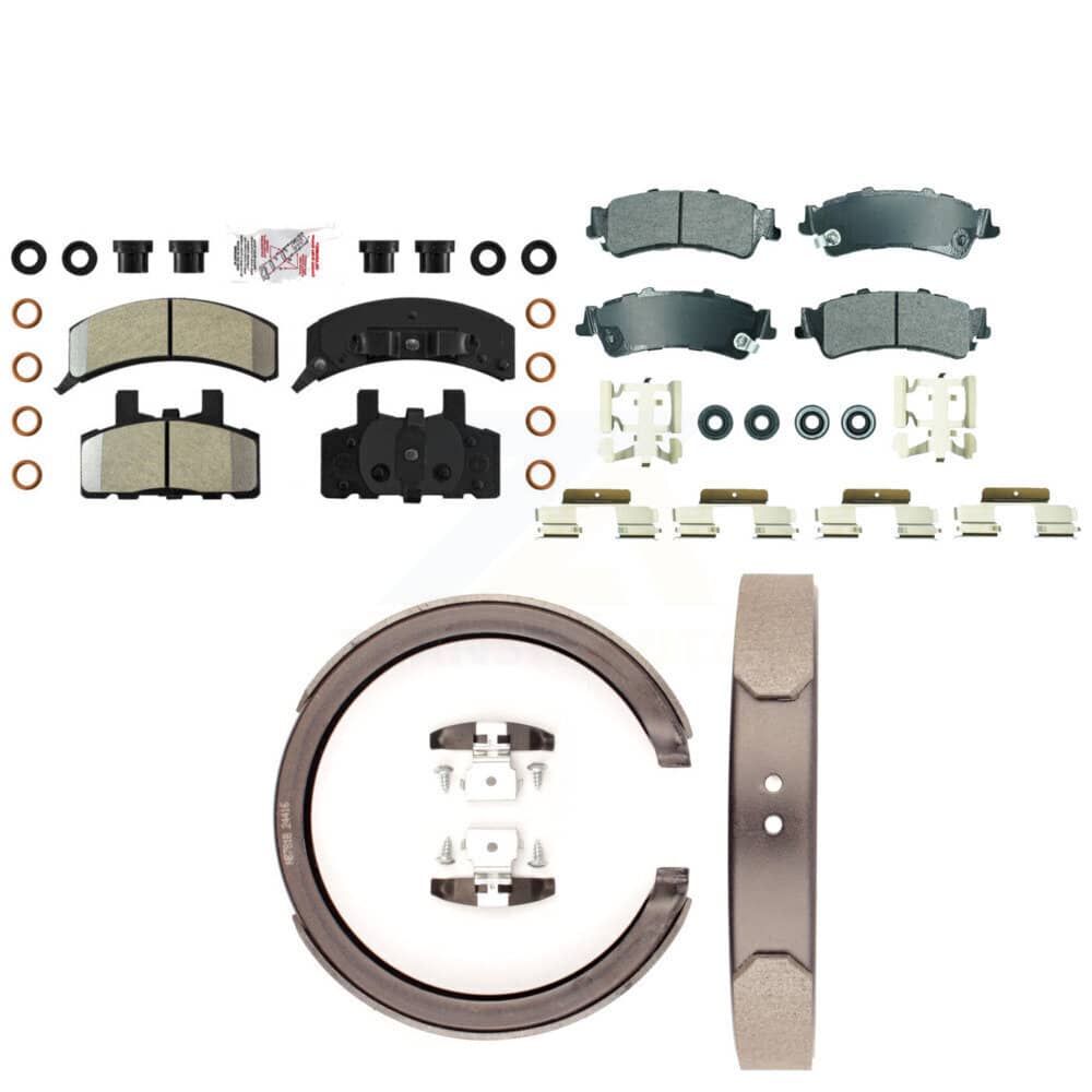 Transit Auto - KNN-101306 - Front and Rear Disc Brake Pad Kits