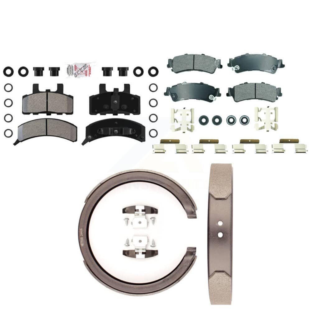 Transit Auto - KNN-101307 - Front and Rear Disc Brake Pad Kits