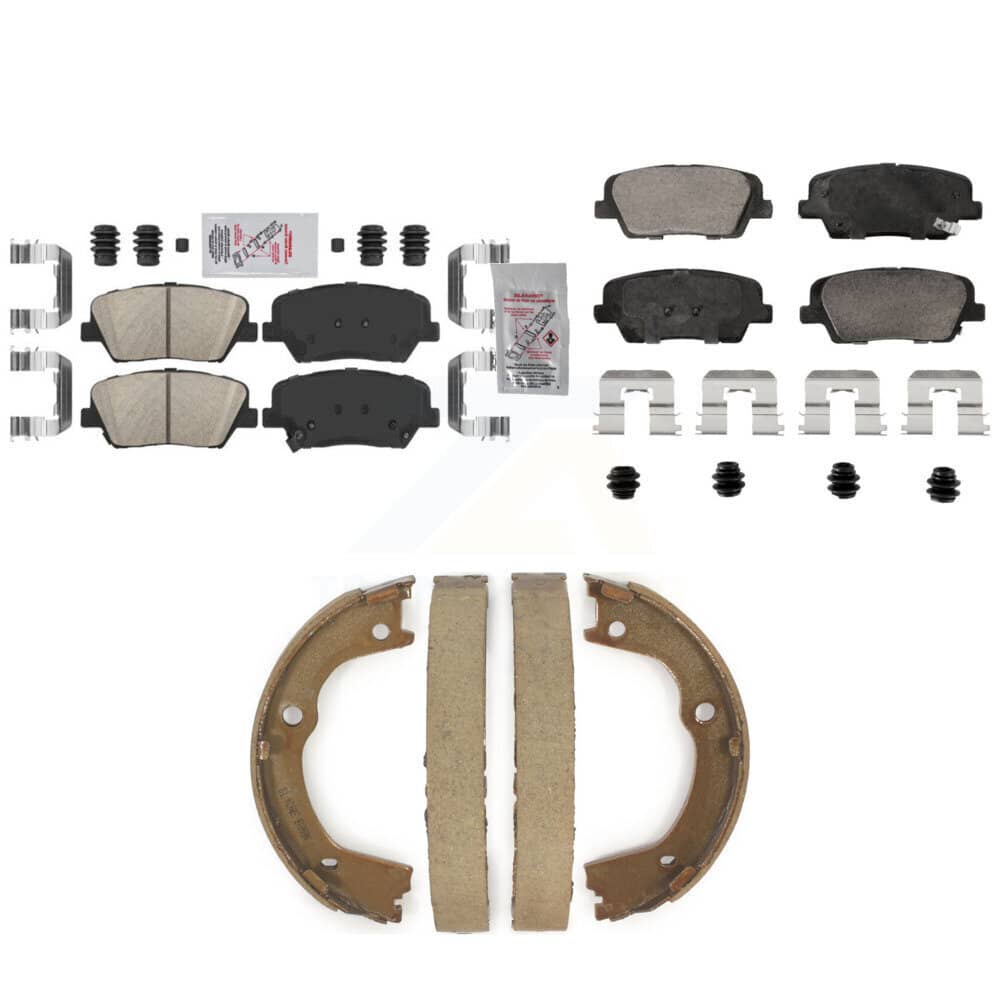 Transit Auto - KNN-101308 - Front and Rear Disc Brake Pad Kits