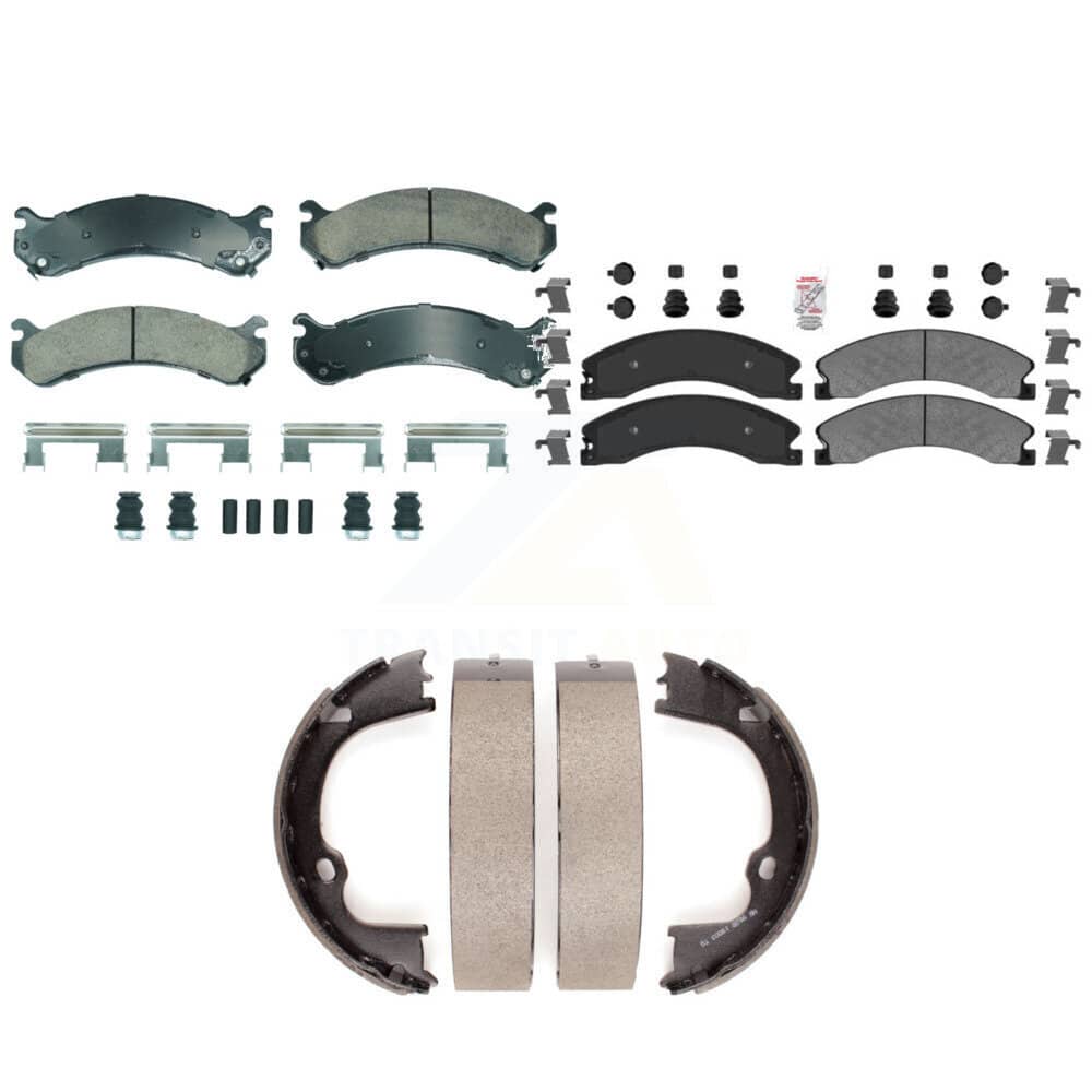 Transit Auto - KNN-101322 - Front and Rear Disc Brake Pad Kits
