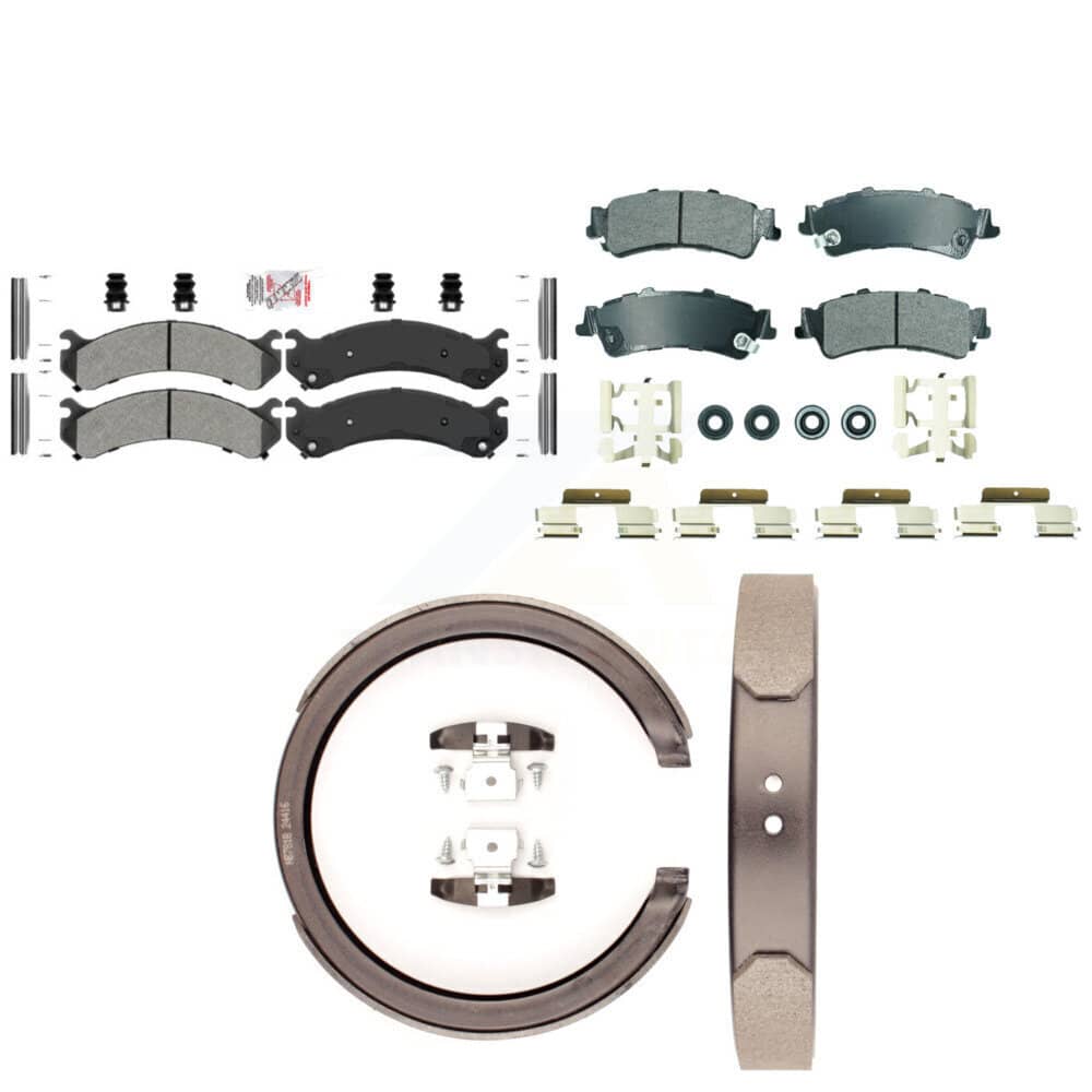 Transit Auto - KNN-101330 - Front and Rear Disc Brake Pad Kits