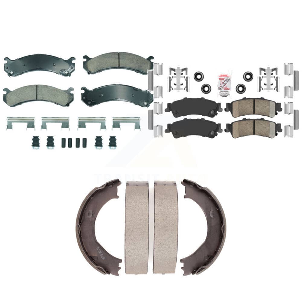 Transit Auto - KNN-101337 - Front and Rear Disc Brake Pad Kits