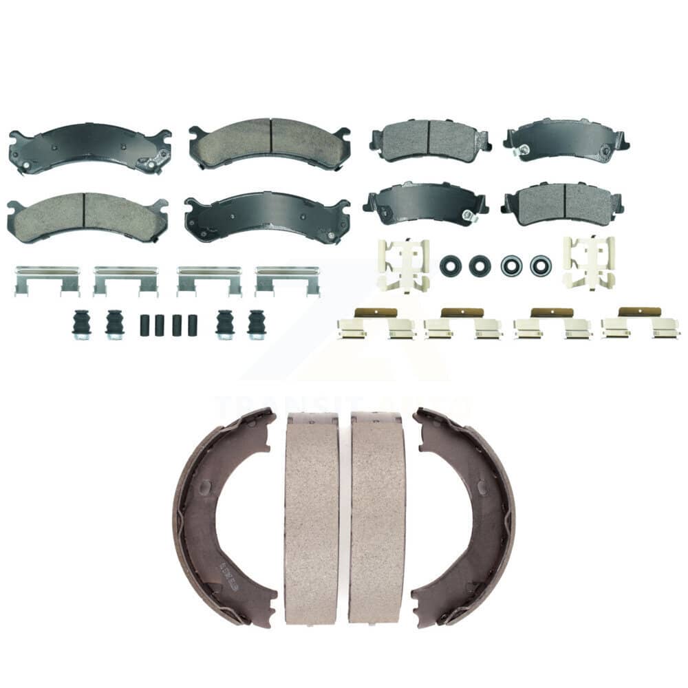 Transit Auto - KNN-101339 - Front and Rear Disc Brake Pad Kits