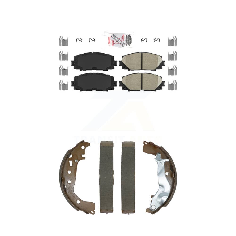 Transit Auto - KNN-101352 - Front and Rear Disc Brake Pad Kits