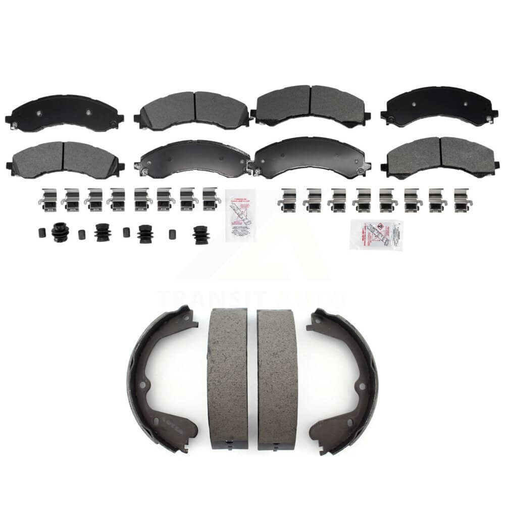 Transit Auto - KNN-101402 - Front and Rear Disc Brake Pad Kits