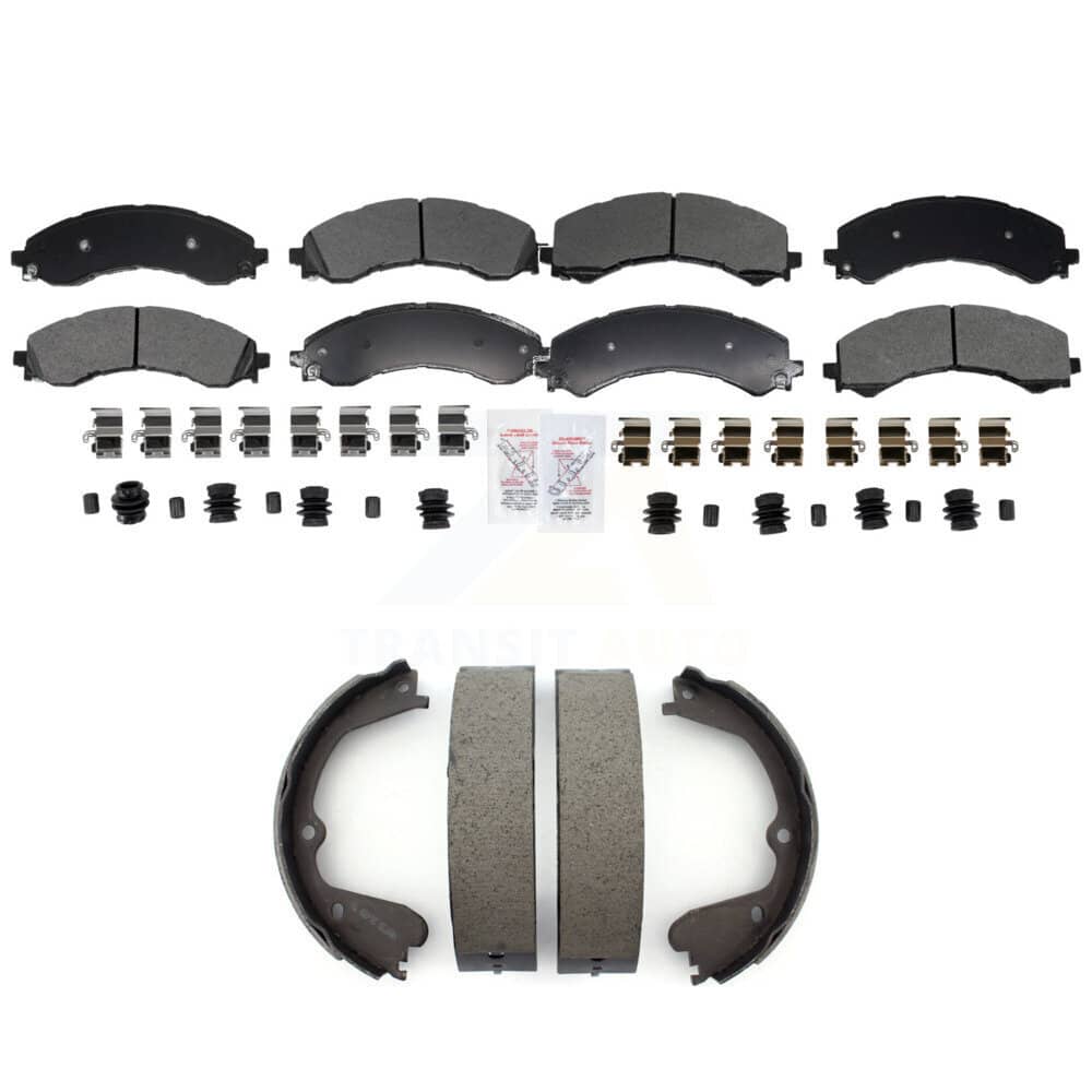 Transit Auto - KNN-101404 - Front and Rear Disc Brake Pad Kits