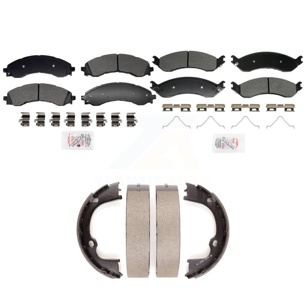 Transit Auto - KNN-101405 - Front and Rear Disc Brake Pad Kits