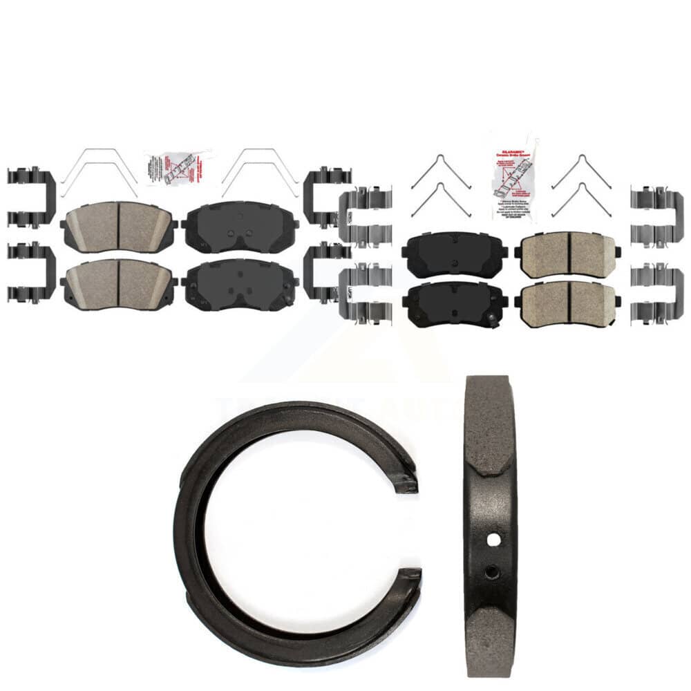 Transit Auto - KNN-101436 - Front and Rear Disc Brake Pad Kits