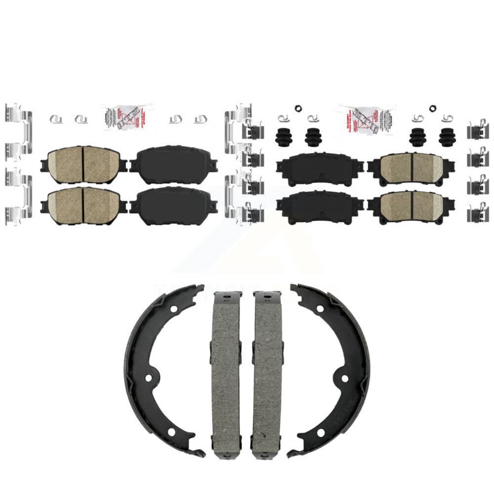 Transit Auto - KNN-101446 - Front and Rear Disc Brake Pad Kits