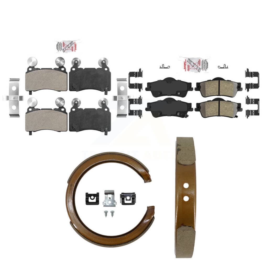 Transit Auto - KNN-101458 - Front and Rear Disc Brake Pad Kits