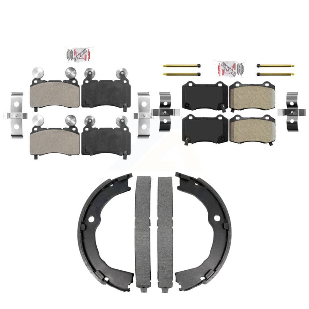Transit Auto - KNN-101475 - Front and Rear Disc Brake Pad Kits