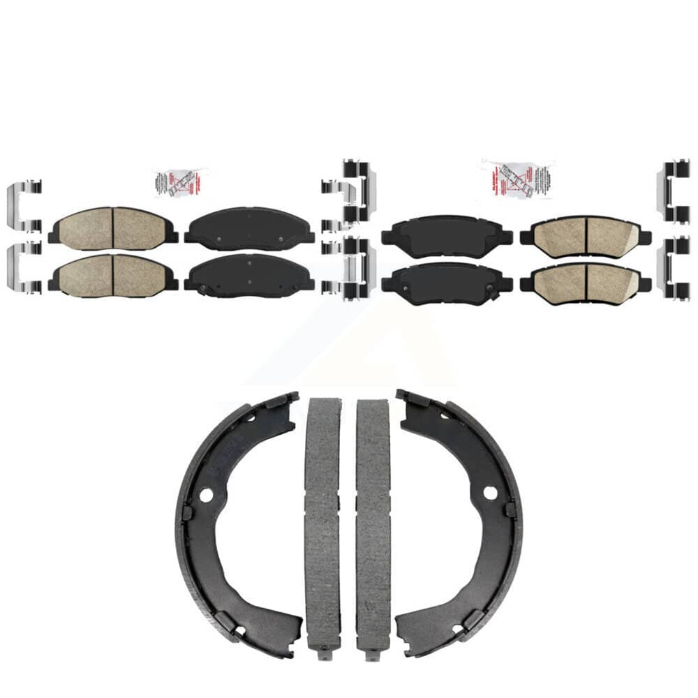 Transit Auto - KNN-101486 - Front and Rear Disc Brake Pad Kits