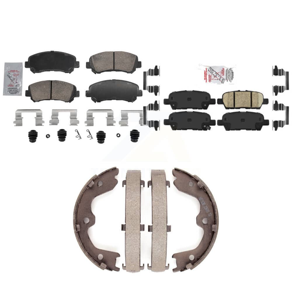 Transit Auto - KNN-101489 - Front and Rear Disc Brake Pad Kits