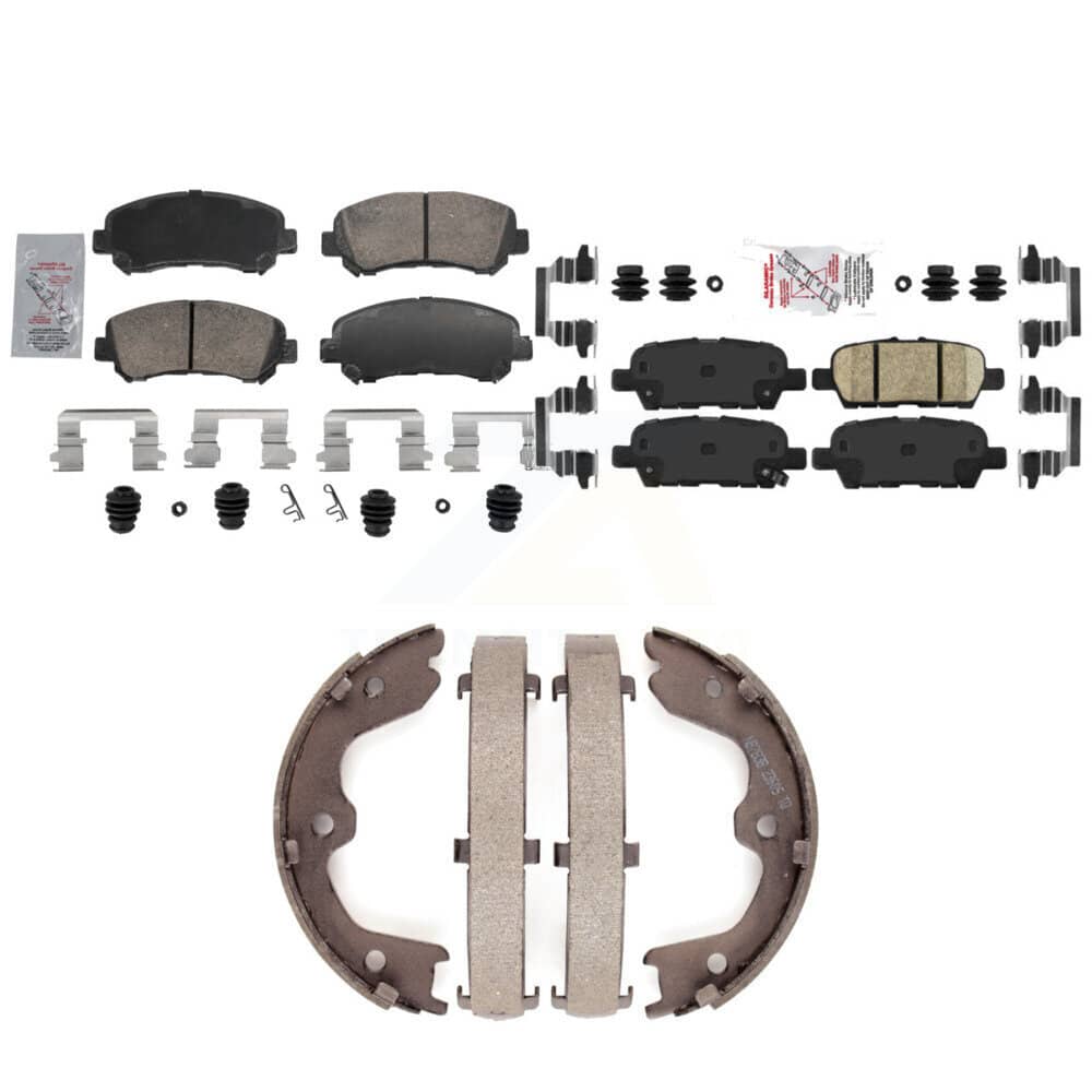 Transit Auto - KNN-101491 - Front and Rear Disc Brake Pad Kits