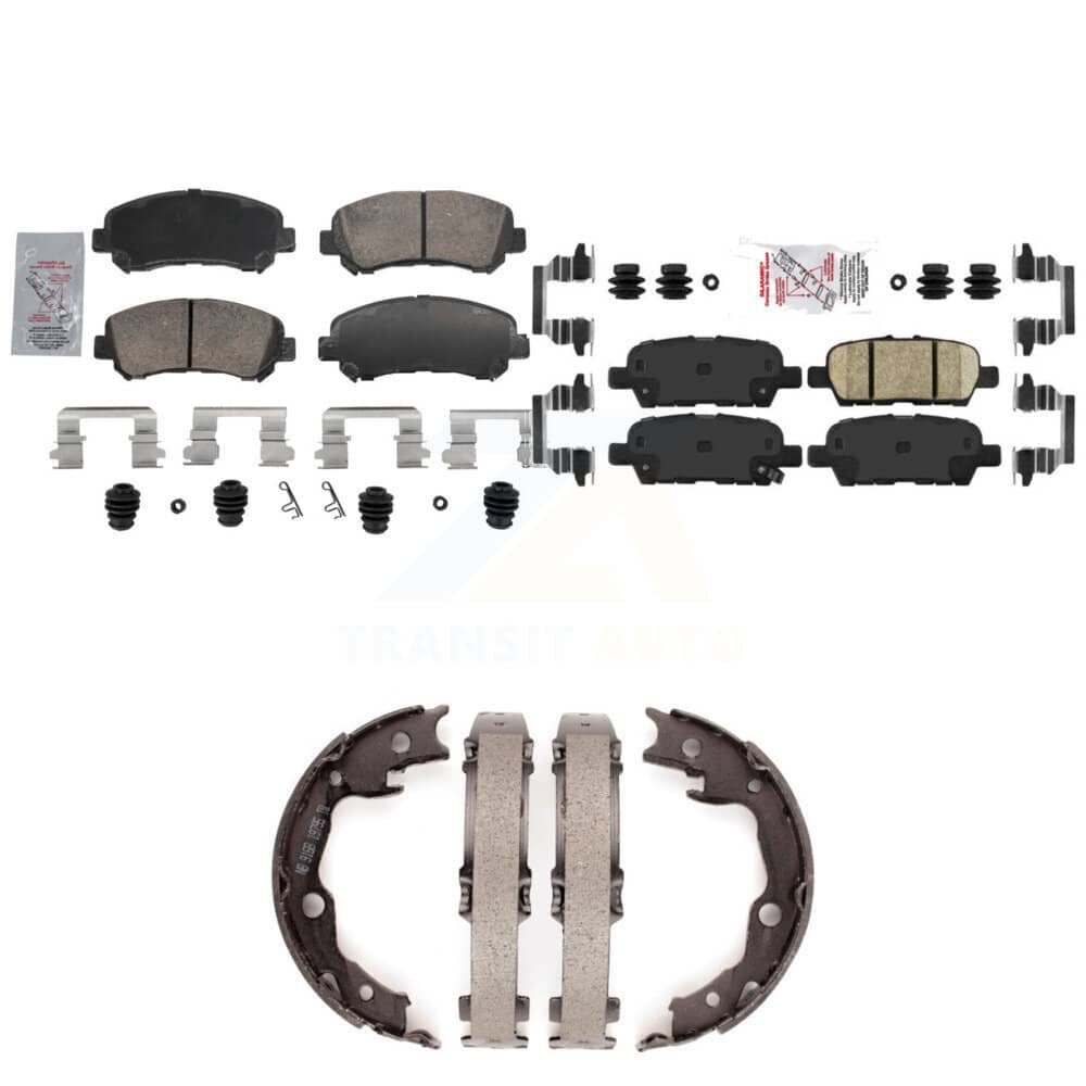 Transit Auto - KNN-101503 - Front and Rear Disc Brake Pad Kits