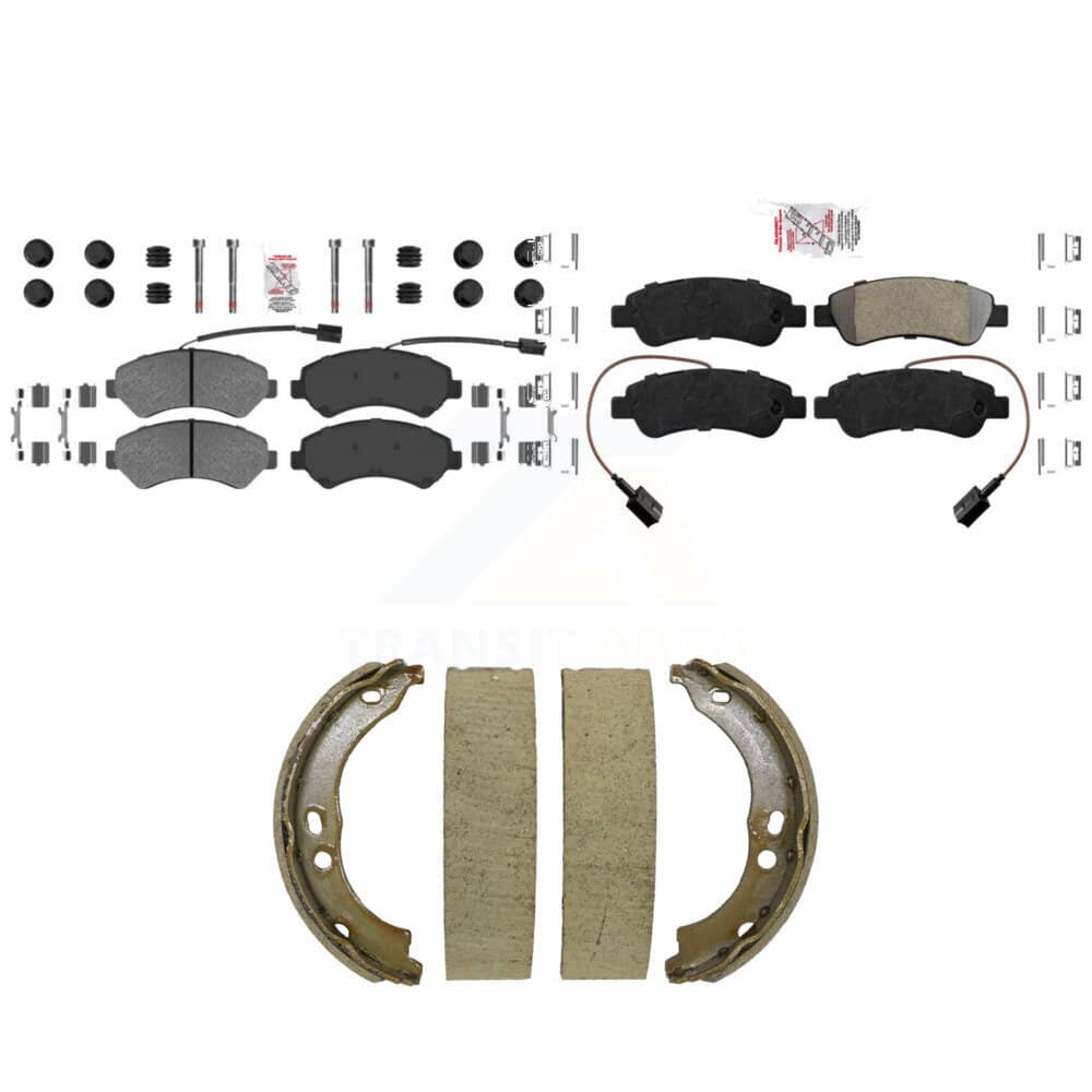 Transit Auto - KNN-101520 - Front and Rear Disc Brake Pad Kits