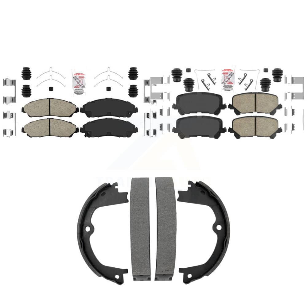Transit Auto - KNN-101530 - Front and Rear Disc Brake Pad Kits