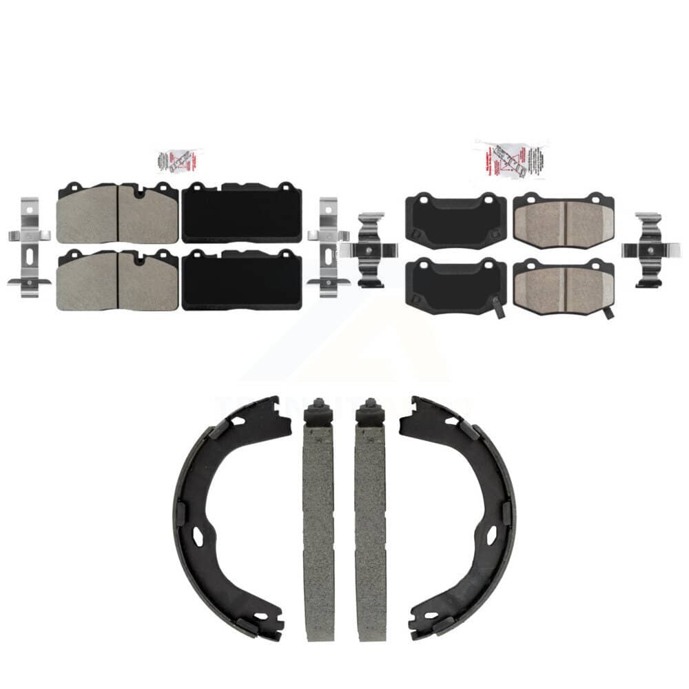 Transit Auto - KNN-101574 - Front and Rear Disc Brake Pad Kits