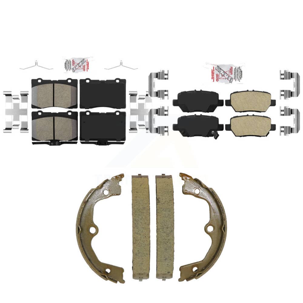 Transit Auto - KNN-101575 - Front and Rear Disc Brake Pad Kits