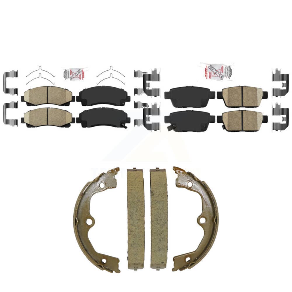 Transit Auto - KNN-101578 - Front and Rear Disc Brake Pad Kits