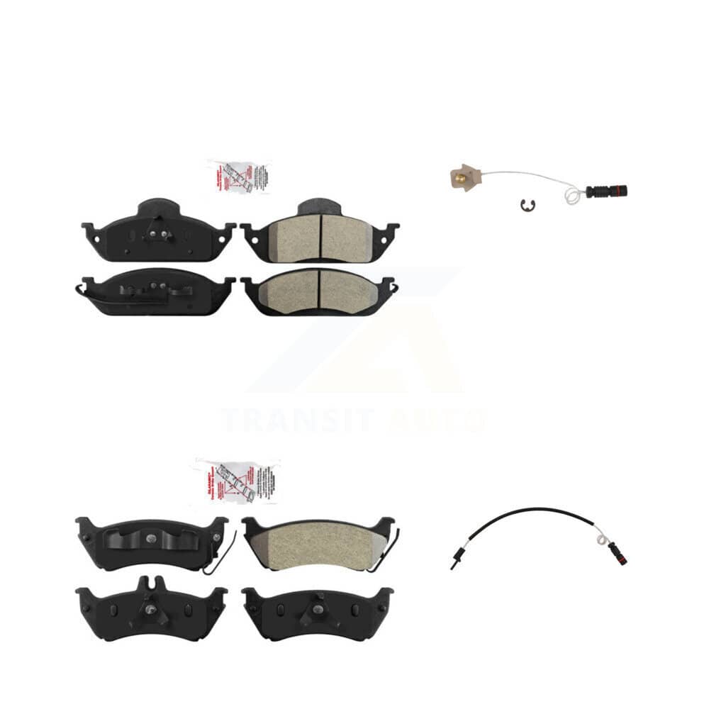 AmeriBRAKES - KNW-100001 - Front and Rear Disc Brake Pad Kits