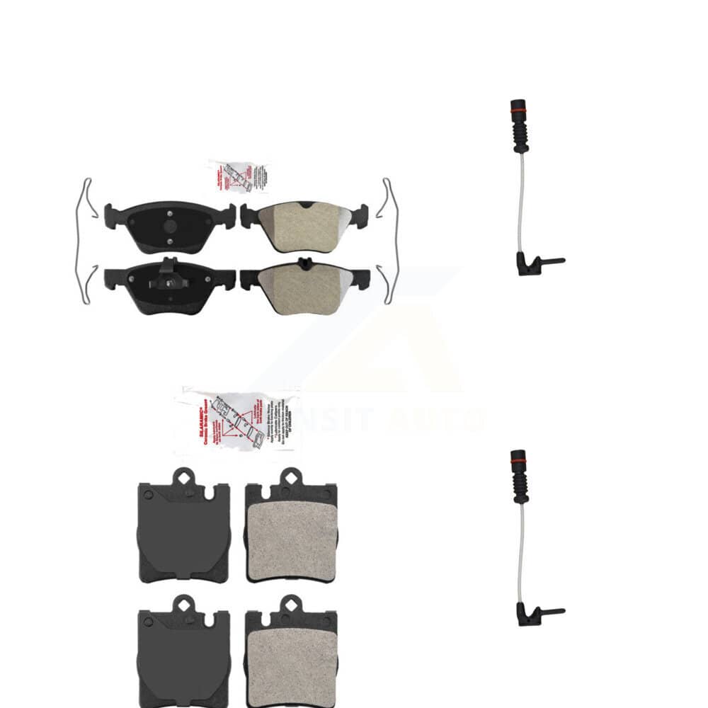 AmeriBRAKES - KNW-100002 - Front and Rear Disc Brake Pad Kits