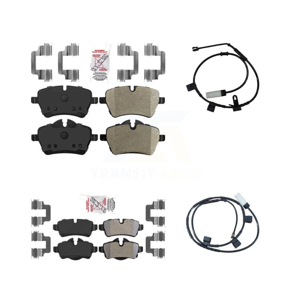 AmeriBRAKES - KNW-100004 - Front and Rear Disc Brake Pad Kits