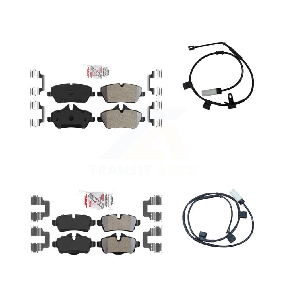 AmeriBRAKES - KNW-100005 - Front and Rear Disc Brake Pad Kits