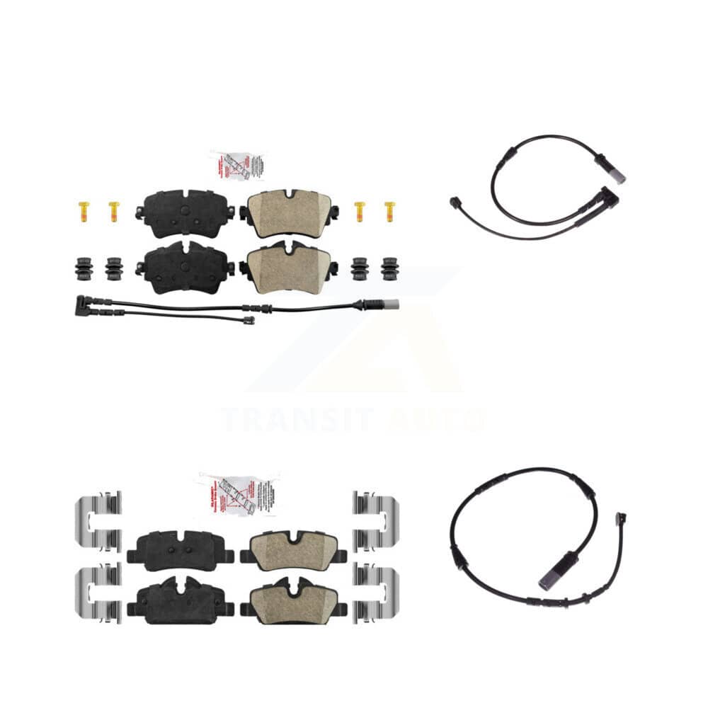 AmeriBRAKES - KNW-100011 - Front and Rear Disc Brake Pad Kits