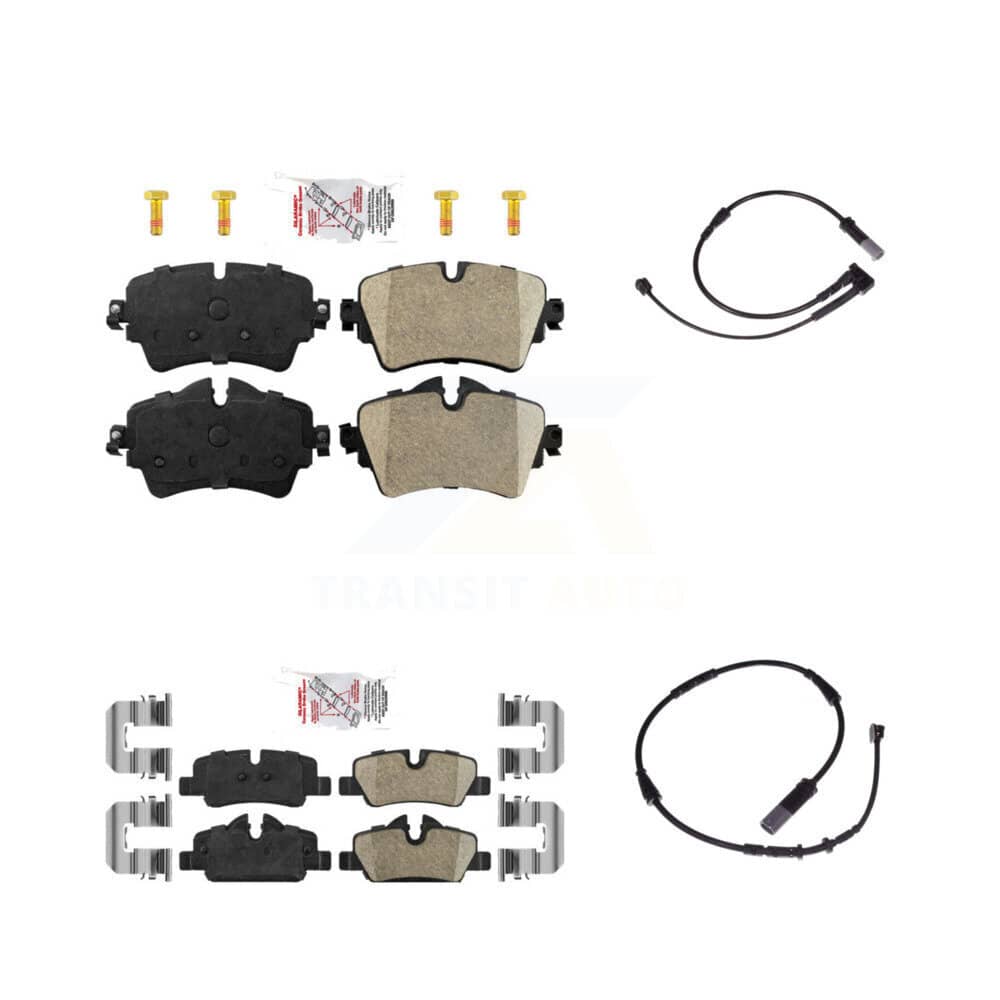 AmeriBRAKES - KNW-100015 - Front and Rear Disc Brake Pad Kits