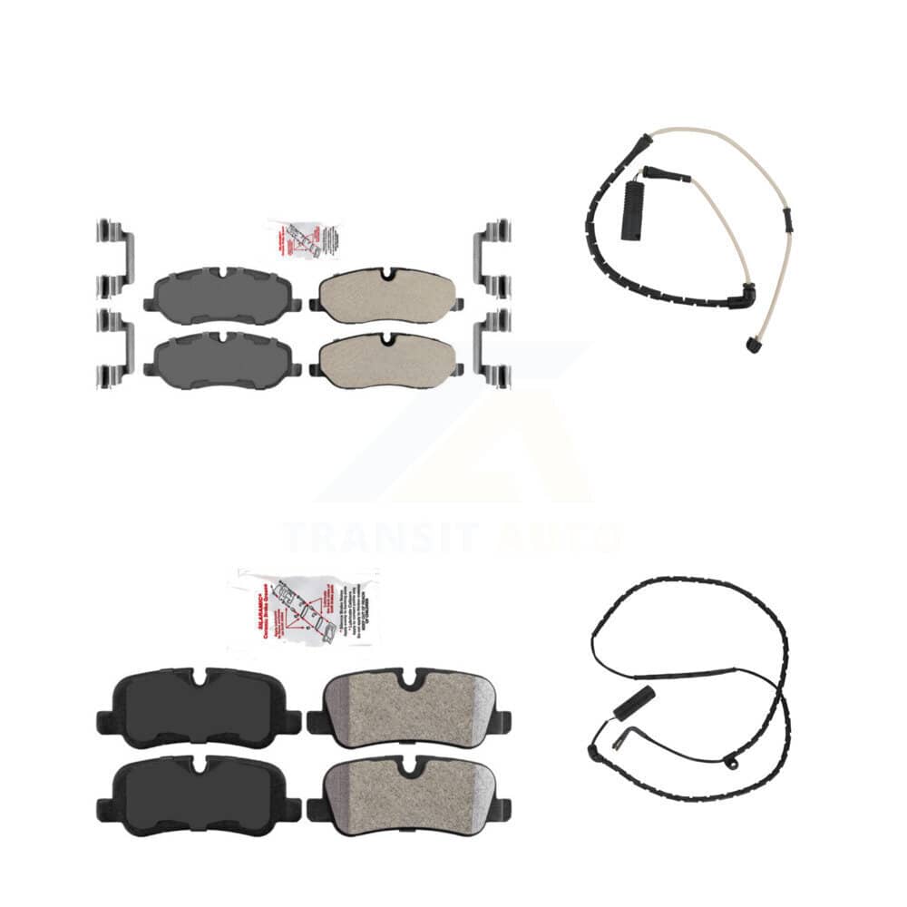 AmeriBRAKES - KNW-100017 - Front and Rear Disc Brake Pad Kits