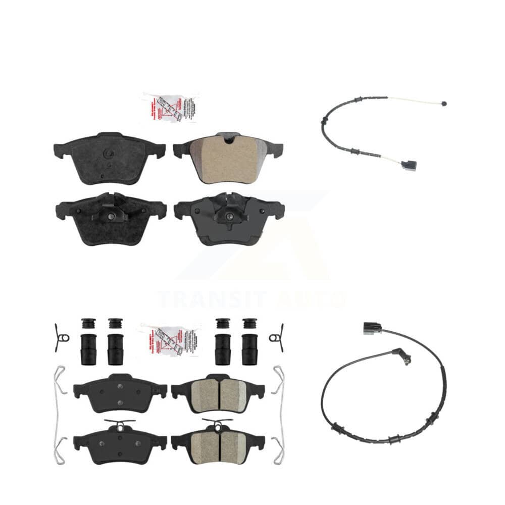 AmeriBRAKES - KNW-100024 - Front and Rear Disc Brake Pad Kits